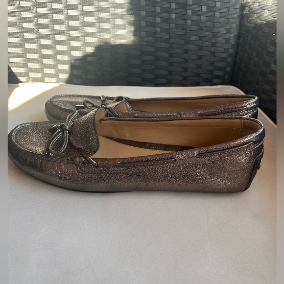 MICHAEL Michael Kors Women's Daisy Moc Nickel Sparkle Metallic Loafer Size 11M - Picture 4 of 8